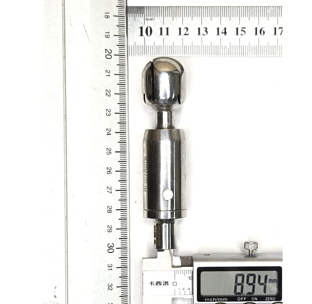 Головка моющая ротационная эллиптическая, шплинт, Q23, AISI316L, DN10