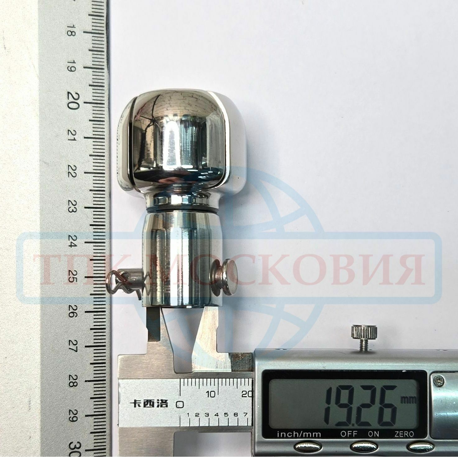 Головка моющая ротационная эллипсоидная, шплинт, Q35, AISI316L, 0,75"